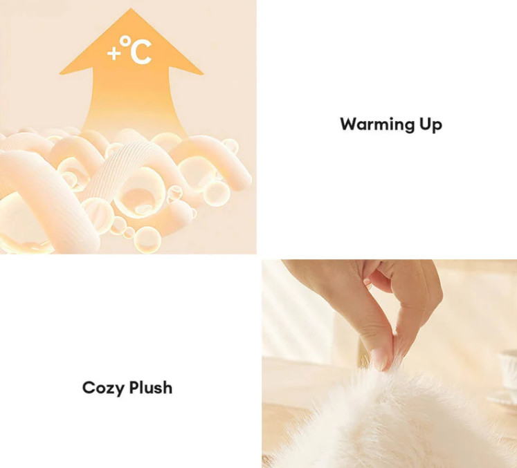 Luxury Skin-Friendly Faux Fur Couch Cover